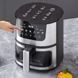 Безмасляная аэрофритюрница на 7л, 3500W, MS-3221 / Кухонная мультипечь / Электрический аэрогриль 234580087 фото 5