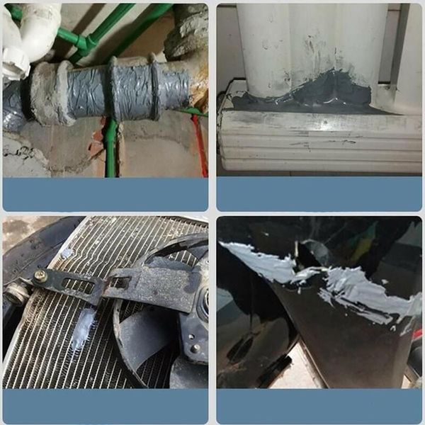 Двокомпонентний клей для металу 100г, Kafuter metal glue strong / Клей холодне зварювання / Епоксидний клей 234564235 фото
