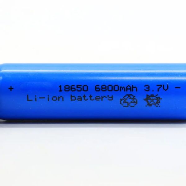 Акумуляторна батарейка 18650 Li-lon (6800mAh), 3,7В, 1 шт / Літій-іонний акумулятор / Багаторазова батарейка  234573215 фото