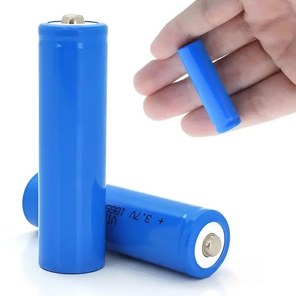 Акумуляторна батарейка 18650 Li-lon (6800mAh), 3,7В, 1 шт / Літій-іонний акумулятор / Багаторазова батарейка  234573215 фото